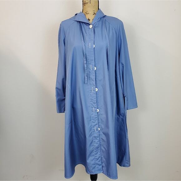 VINTAGE Judy Scates for Raincheetahs rain coat sz M - Picture 1 of 4